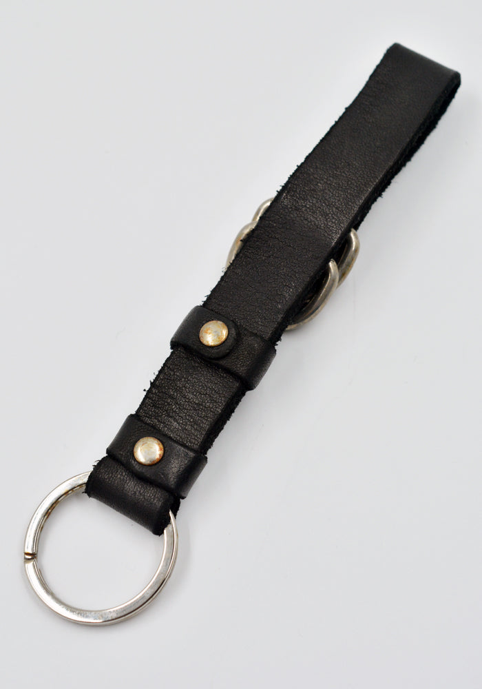 小物 D-Clasp Key Ring with GUIDI Leather Code D-Clasp Key Ring with GUIDI Leather Code – PRY