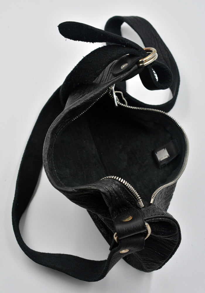 GUIDI Q100 SOFT HORSE FULL GRAIN LEATHER BAG BLACK | DOSHABURI Shop