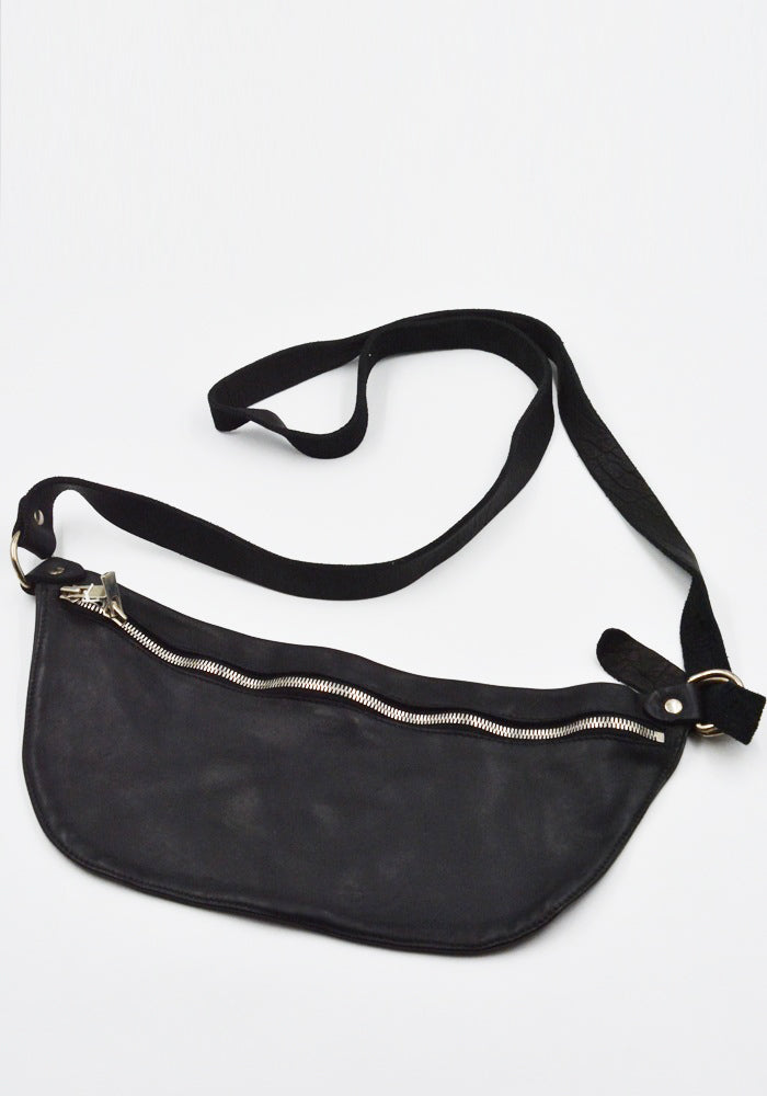 S*y様 GUIDI Q10M MEDIUM LEATHER BELT BAG GUIDI Q10M SOFT HORSE FULL GRAIN LEATHER BELT BAG BLACK | DOSHABURI