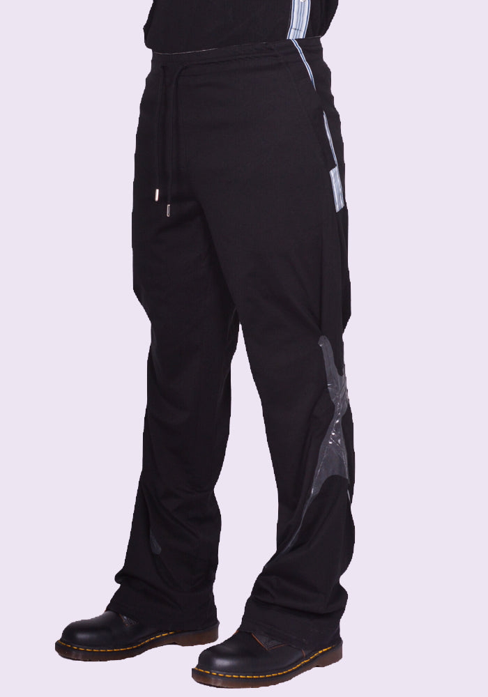 KIKO KOSTADINOV ALEC K-DART JERSEY TROUSER BLACK SS25 | 50%OFF