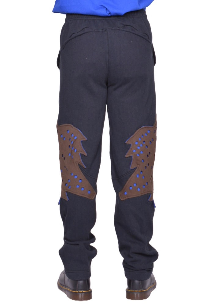 KIKO KOSTADINOV × FOX LAB Fleece PANT S KIKO KOSTADINOV FOX LAB FLEECE JOGGER BLACK FW25 | DOSHABURI Shop