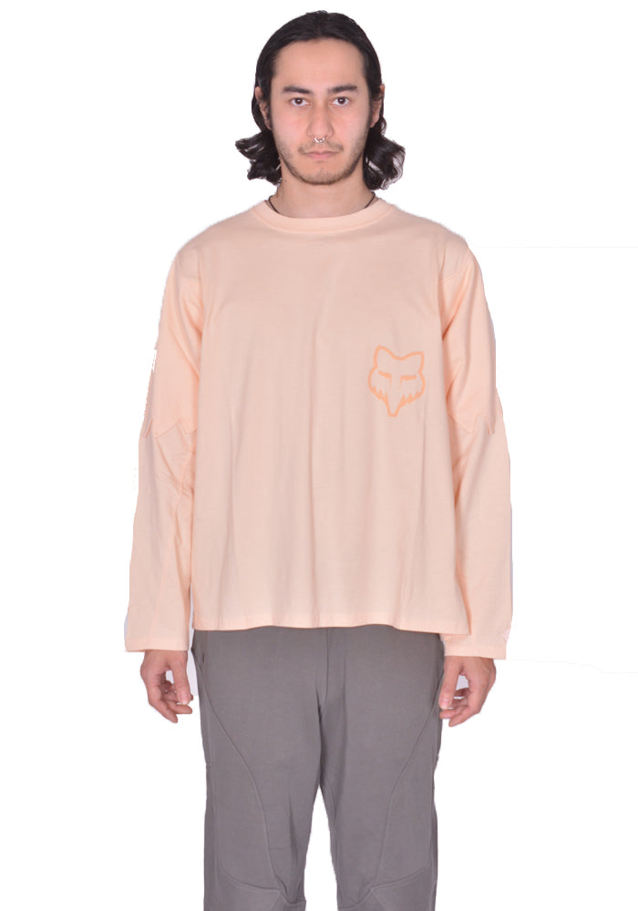 KIKO KOSTADINOV FOX LAB LONG SLEEVE T-SHIRT PALE PINK SS25 | 50