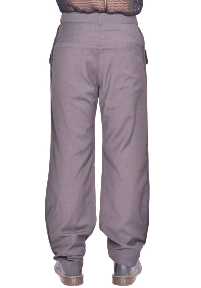KIKO KOSTADINOV KOMLO TROUSER UMBER BROWN SS26 | DOSHABURI Shop