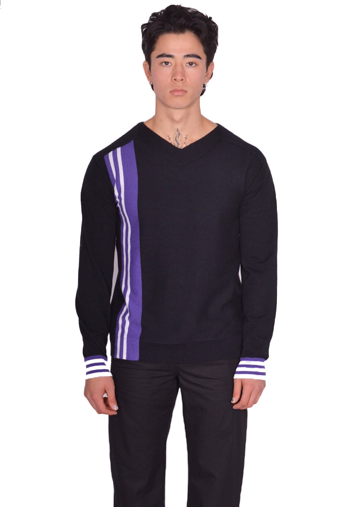 KIKO KOSTADINOV OSTRO kNIT SWEATER BLACK SS25 | 50%OFF SALE