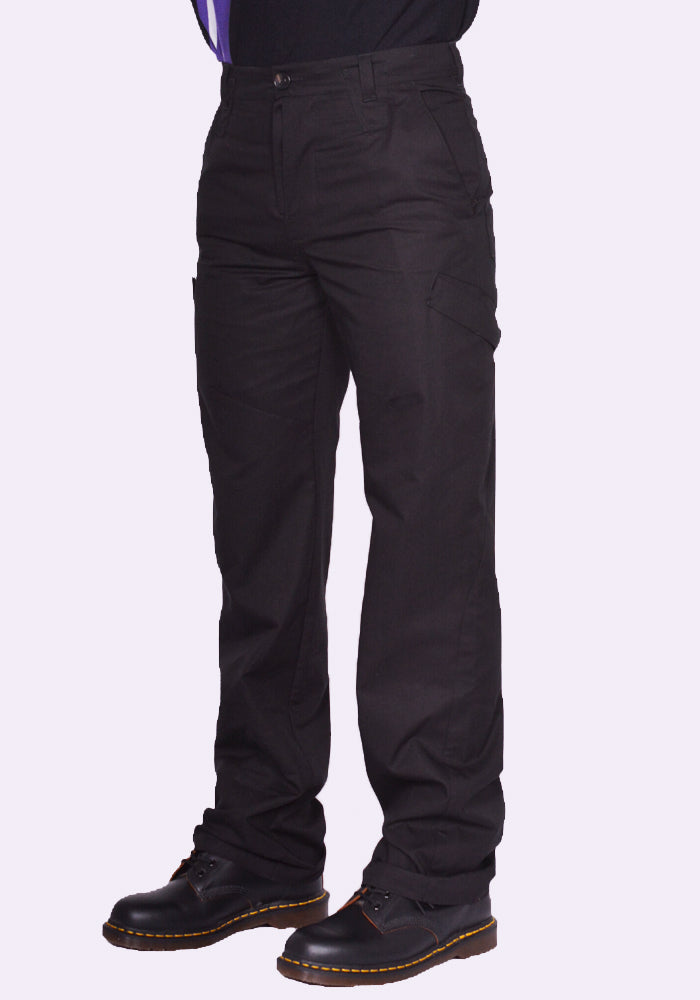KIKO KOSTADINOV MEN ZAFAR CARGO TROUSER BLACK SS25 | 50%OFF SALE