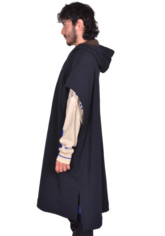 KIKO KOSTADINOV x FOX LAB FLEECE OVERSHIRT BLACK FW25 – DOSHABURI