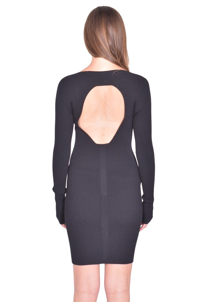 RICK OWENS WOMEN AL DRESS BLACK SS26 | DOSHABURI Online Shop RICK OWENS WOMEN AL DRESS BLACK SS26 | DOSHABURI Online Shop