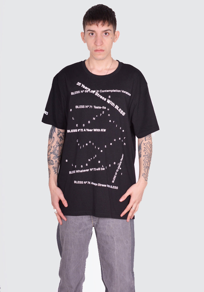 BLESS N° 77 MULTICOLLECTION IV T-SHIRT BLACK SS24 | DOSHABURI Shop