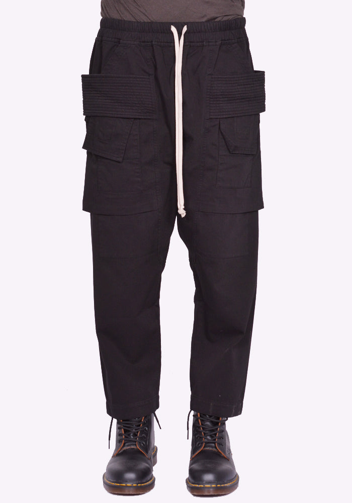 RICK OWENS DRKSHDW CREATCH CARGO CROPPED PANTS FW24 | DOSHABURI Shop