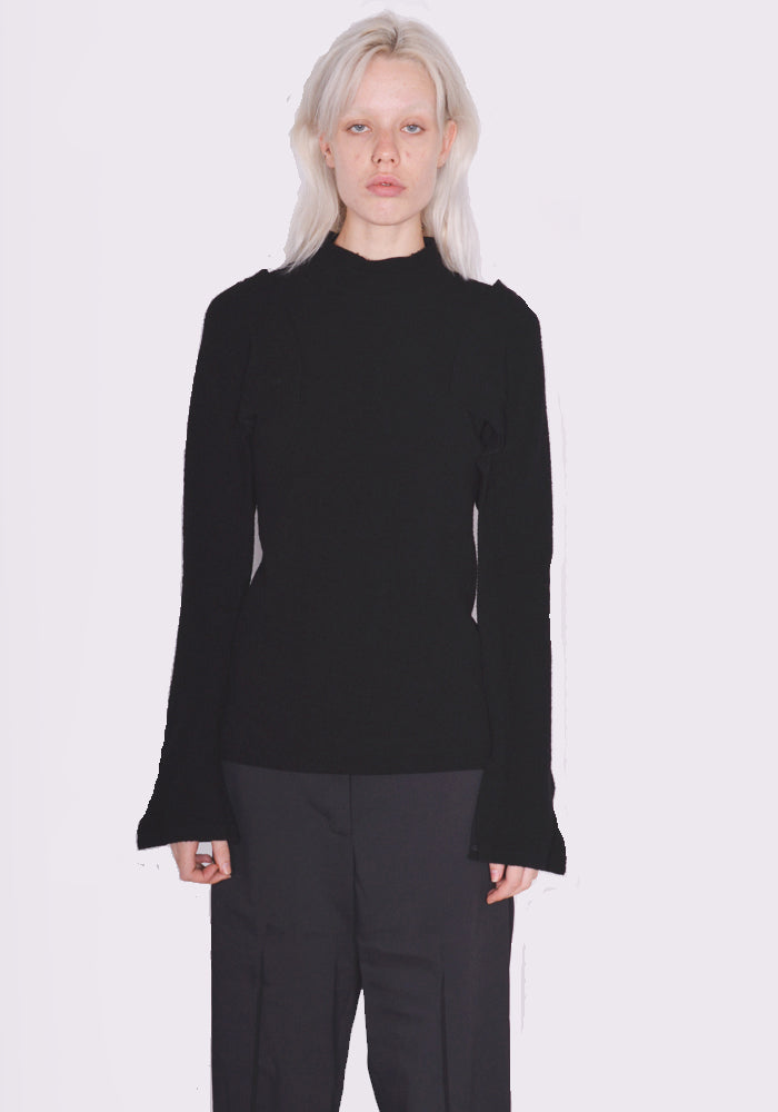 KIKO KOSTADINOV WOMEN KKWAW23TP02-38 ARC TOP OIL BLACK FW23 | 50