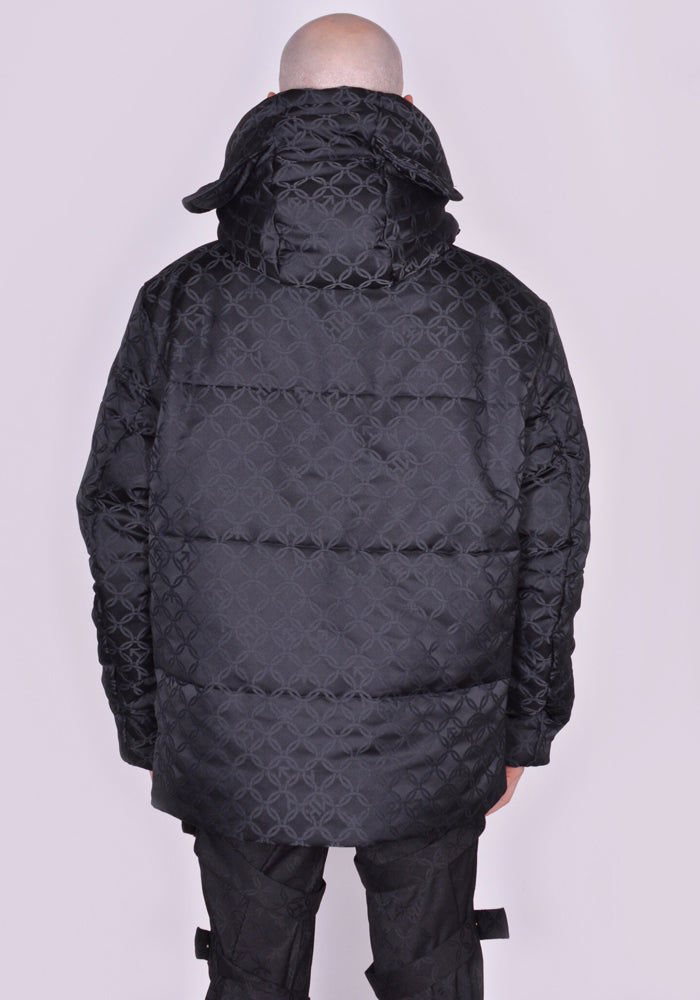 CHARLES JEFFREY LOVERBOY KITTY PUFFER JACKET BLACK FW23 | 50%OFF