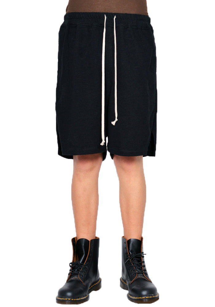 RICK OWENS MEN BOXERS SHORTS BLACK FW23 | DOSHABURI Online Shop RICK OWENS MEN BOXERS SHORTS BLACK FW23 | DOSHABURI Online Shop