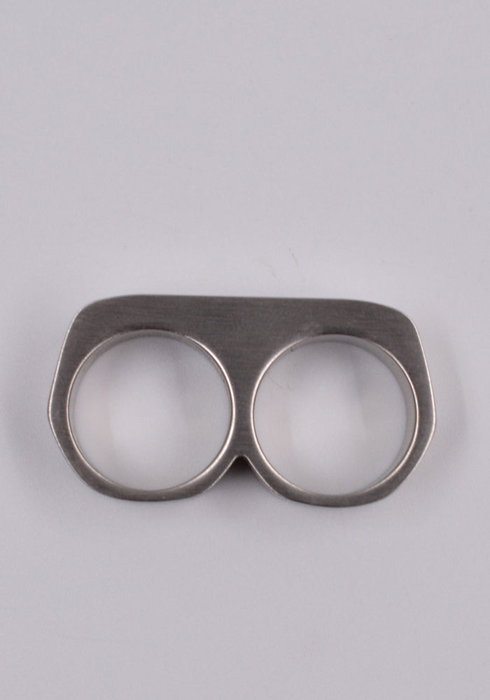 RICK OWENS MEN DOUBLE GRILL RING PALLADIO SS24 | DOSHABURI Online Shop