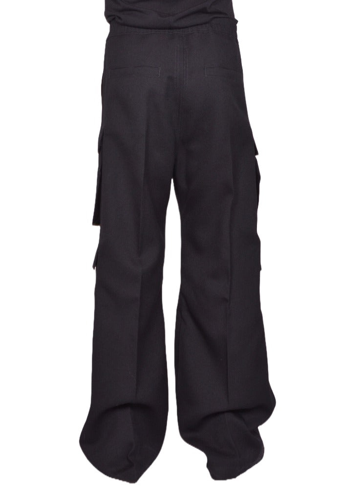 RICK OWENS CARGO BELAS PANTS BLACK FW25 | Sale 50%OFF | DOHABURI