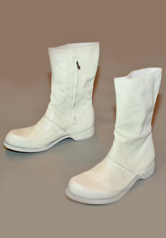 IS BY INDIVIDUAL SENTIMENTS MENS SIDE ZIP BOOTS DIRTY WHITE-DOSHABURI