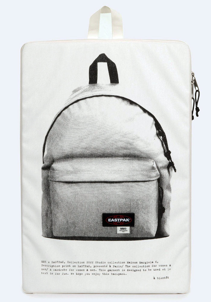 MM6 Maison Margiela EASTPAK リュック MM6 MAISON MARGIELA x EASTPAK MM6 POSTER BAG MM6 WHITE SS22