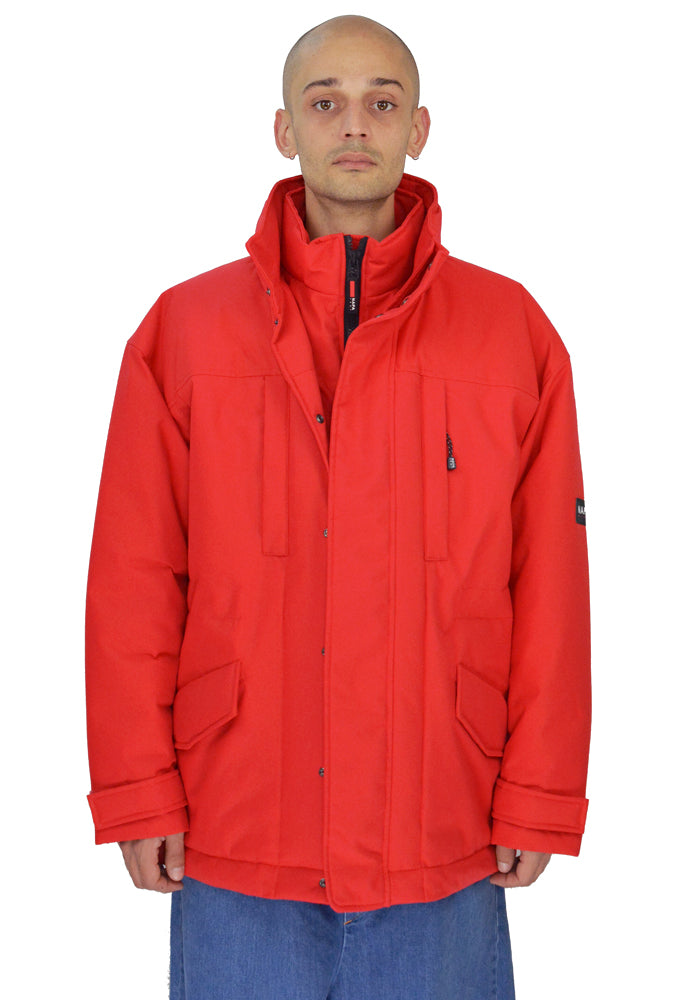 NAPA BY MARTINE ROSE A-ANDEAN OUTER WEAR RED | Sale 50%OFF