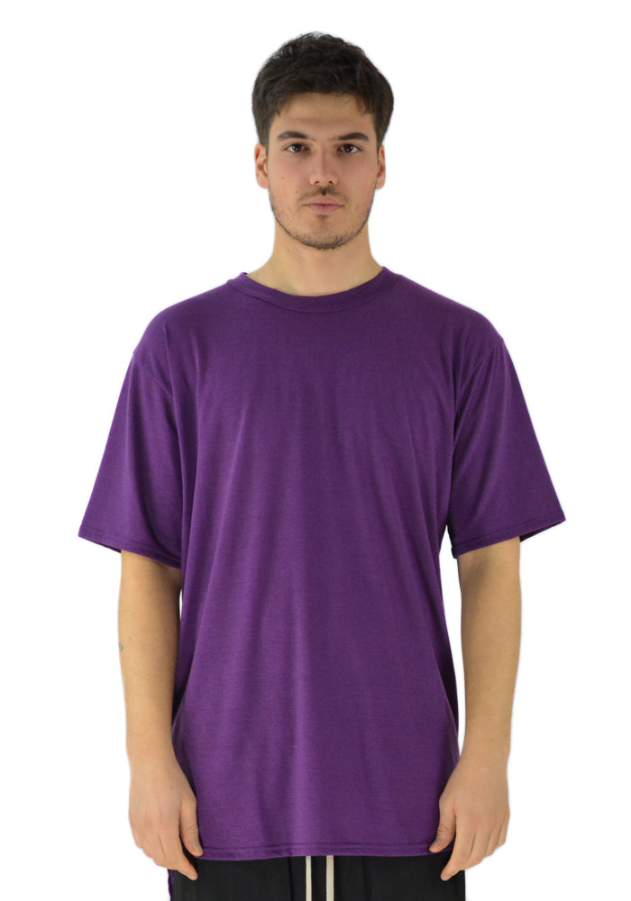 YUIKI SHIMOJI OVERSIZE T-SHIRT PURPLE | DOSHABURI Online Shop
