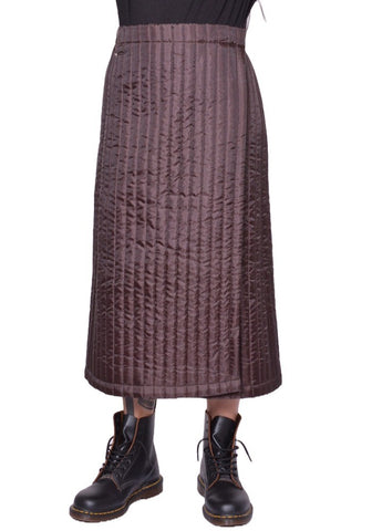BLESS N°08 2026 MONPE SKIRT BURGUNDY FW25 | DOSHABURI Online Shop