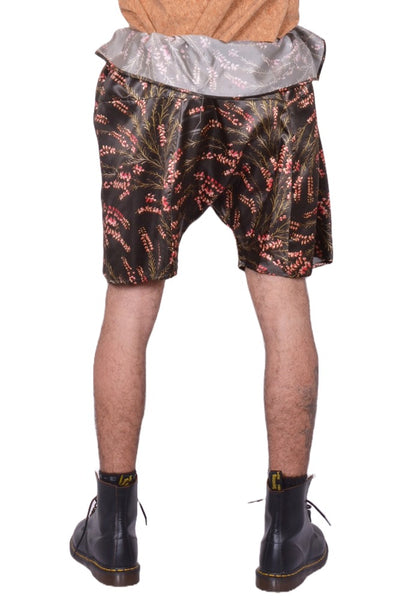 BLESS N°59 3013 STONE SHORTS SILK FLOWER PRINT | DOSHABURI Shoip