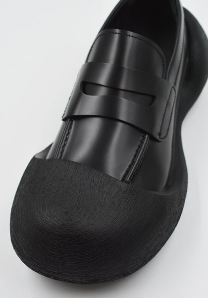 CAMPERLAB CARAMBA LEATHER MOCASINES BLACK FW25 | DOSHABURI Online Shop