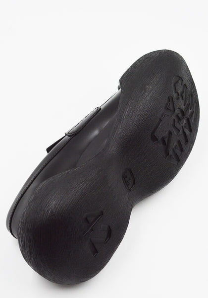 CAMPERLAB CARAMBA LEATHER MOCASINES BLACK FW25 | DOSHABURI Online Shop