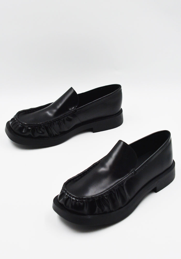 CAMPERLAB MIL 1978 LEATHER LOAFERS BLACK FW25 | DOSHABURI Online Shop