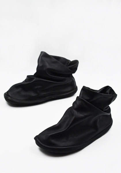 CAMPER x ISSEY MIYAKE PEU FROM LEATHER ANKLE BOOTS FW25 | DOSHABURI Shop
