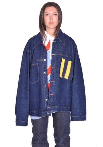 CHARLES JEFFREY LOVERBOY CARGO DENIM JACKET SS25 | DOSHABURI Shop