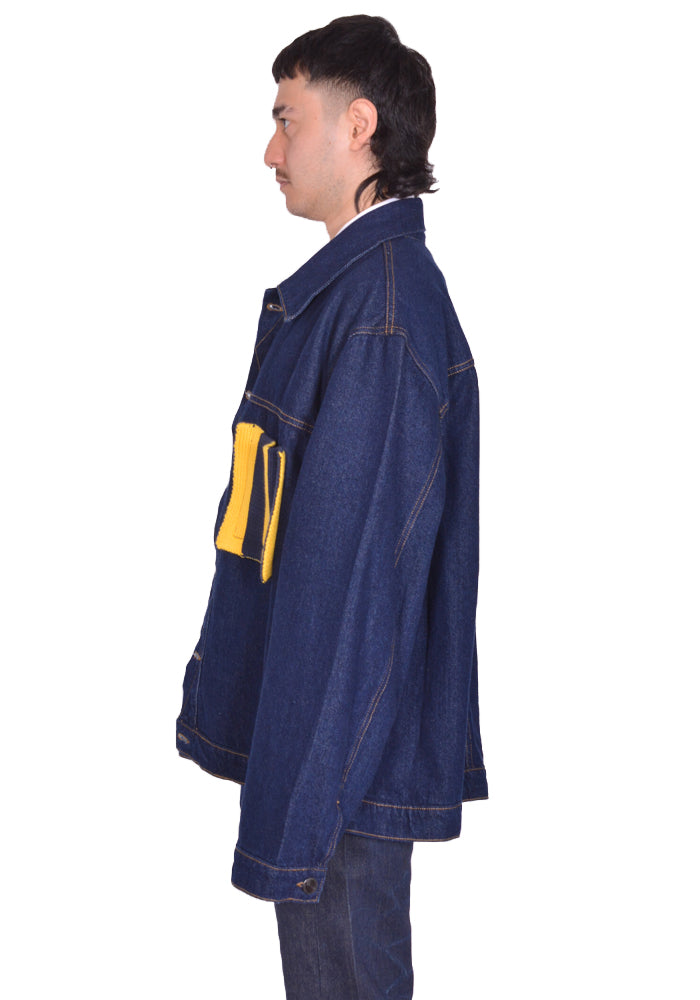CHARLES JEFFREY LOVERBOY CARGO DENIM JACKET SS25 | 50%OFF SALE