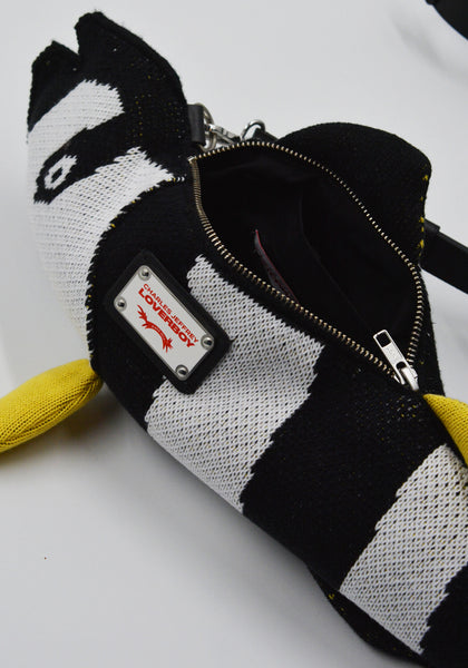 CHARLES JEFFREY LOVERBOY FISH BAG BLACK FW25 | DOSAHBURI Shop