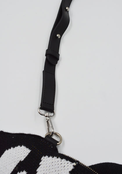 CHARLES JEFFREY LOVERBOY FISH BAG BLACK FW25 | DOSAHBURI Shop