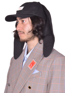 CHARLES JEFFREY LOVERBOY RABBIT EARS CAP BLACK SS25 | DOSHABURI Shop