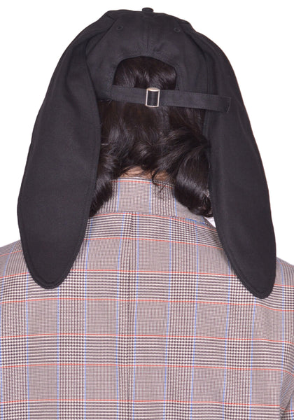CHARLES JEFFREY LOVERBOY RABBIT EARS CAP BLACK SS25 | DOSHABURI Shop
