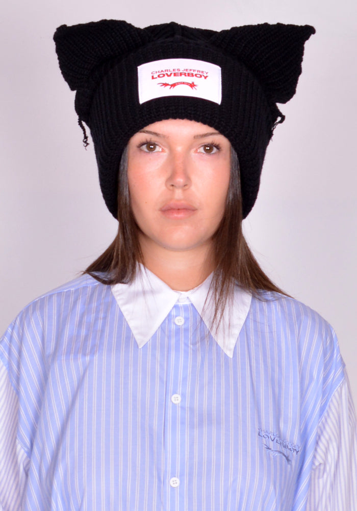 CHARLES JEFFREY LOVERBOY SUPERSIZED CHUNKY EARS BEANIE SS25