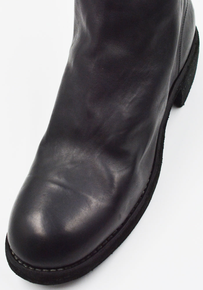 GUIDI 796Z SOFT HORSE FULL GRAIN LEATHER SHORT BOOTS BLACK | DOSHABURI Shop GUIDI 796Z SOFT HORSE FULL GRAIN LEATHER SHORT BOOTS BLACK | DOSHABURI Shop