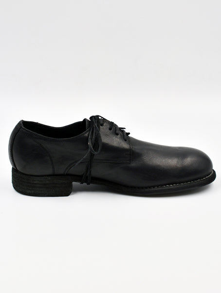 GUIDI 992X DONKEY  LEATHER CLASSIC DERBY SHOES BLACK | DOSHABURI Shop