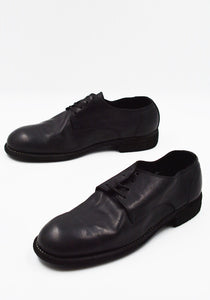 靴 GUIDI 992 HORSE FULL GRAIN DERBY Guidi 992 Classic Derby Horse Full Grain Black