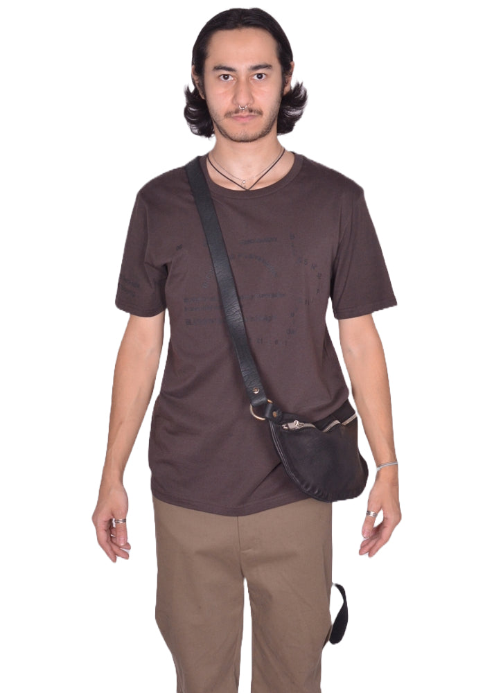 GUIDI Q100 ショルダーバッグ GUIDI Q100 SOFT HORSE FULL GRAIN LEATHER BELT BAG BLACK | DOSHABURI