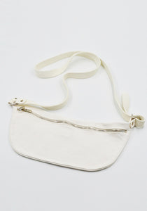 GUIDI Q10M SOFT HORSE FULL GRAIN LEATHER BELT BAG WHITE | DOSHABURI