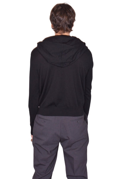 HODAKOVA DOUBLE SLEEVE SWEATER BLACK SS26 | DOSHABURI Shop