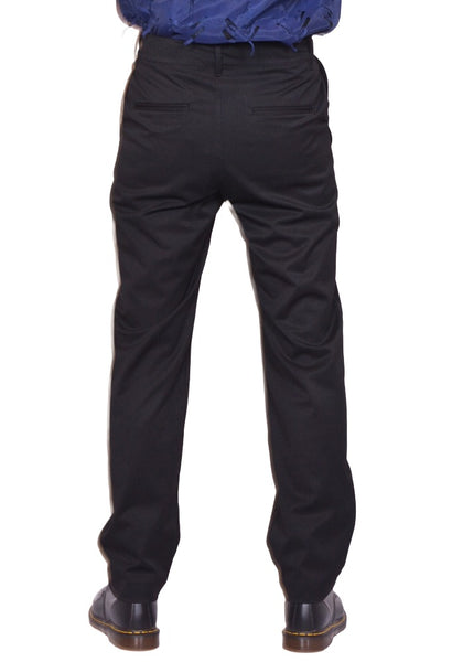 JUNTAE KIM GATHERED CORSET SLACKS PANTS BLACK SS26 | DOSHABURI Shop