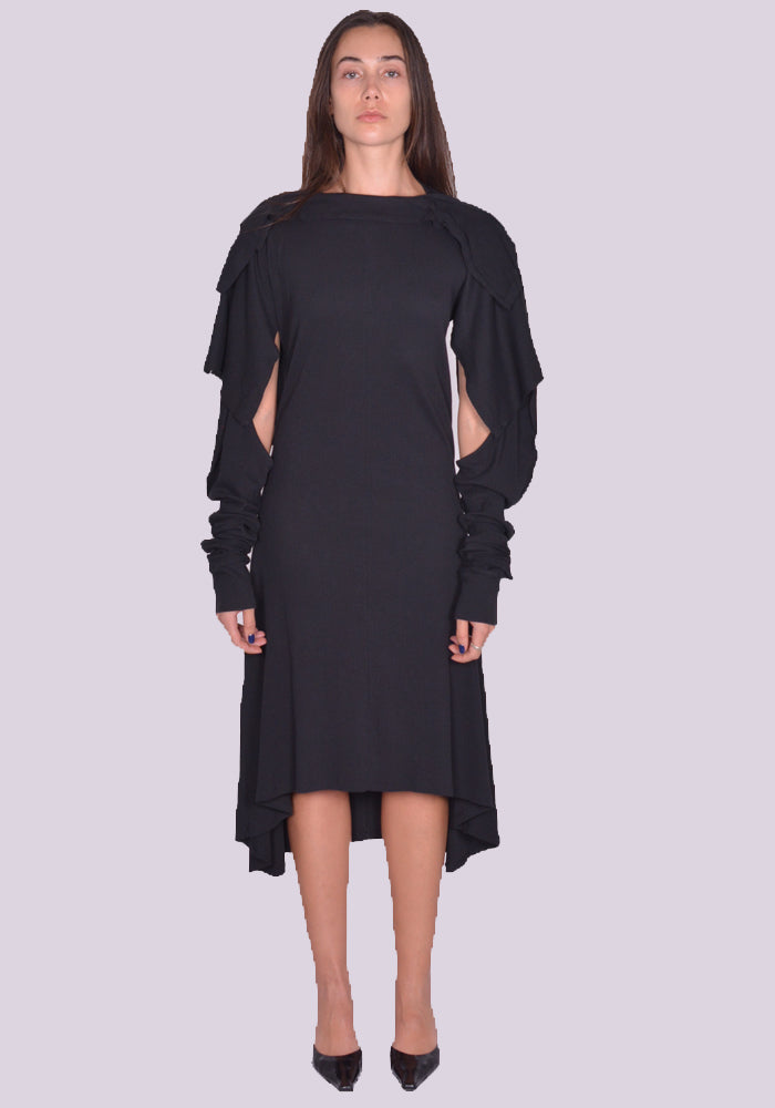 Kiko Kostadinov: Women's Shura Sleeveless Dress (Black/White