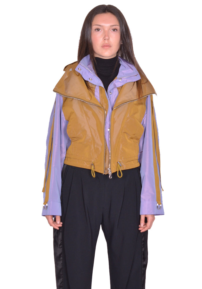 KIKO KOSTADINOV ERRO JACKET PATINA GOLD/LAVENDER SS25