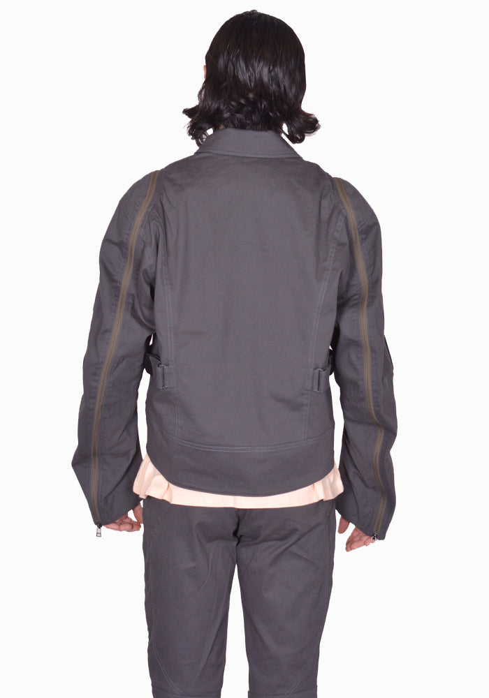 KIKO KOSTADINOV FOX LAB MOTO JACKET DRK SHADOW SS25