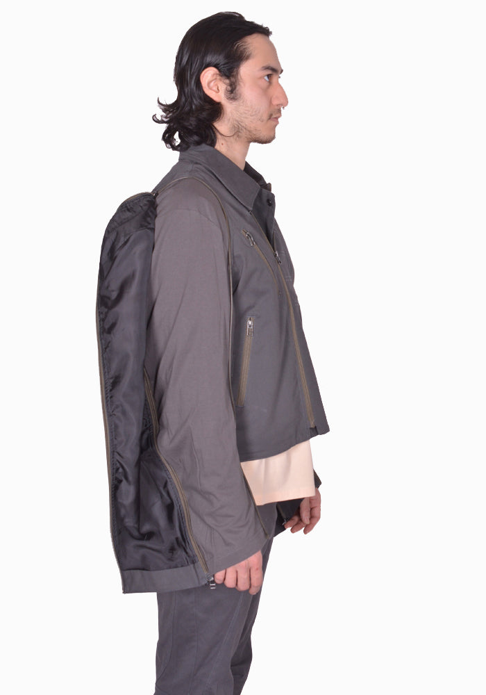 KIKO KOSTADINOV FOX LAB MOTO JACKET DRK SHADOW SS25
