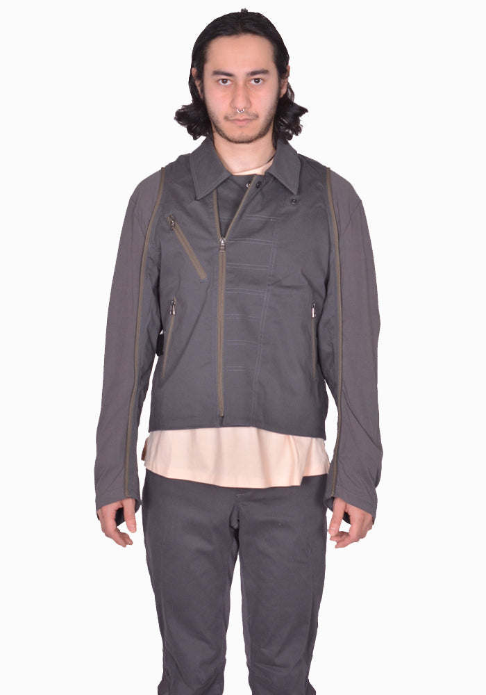 KIKO KOSTADINOV FOX LAB MOTO JACKET DRK SHADOW SS25