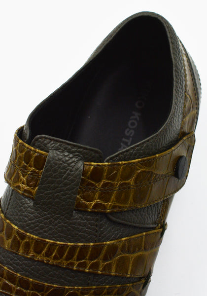 KIKO KOSTADINOV KORMOS FISHERMAN LOAFERS FOREST GREEN FW25 | DOSHABURI Shop