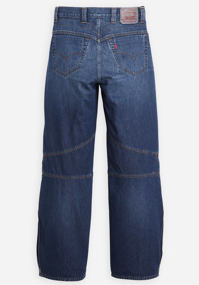 kiko kostadinov ダークブルー ワイドレッグデニム 30 KIKO KOSTADINOV x LEVI'S ARTICULATE BAGGY JEANS BLUE | DOSHABURI Shop