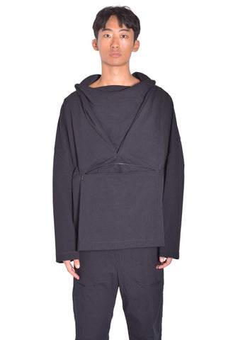 KIKO KOSTADINOV OSTRO kNIT SWEATER BLACK SS25 | 50%OFF SALE